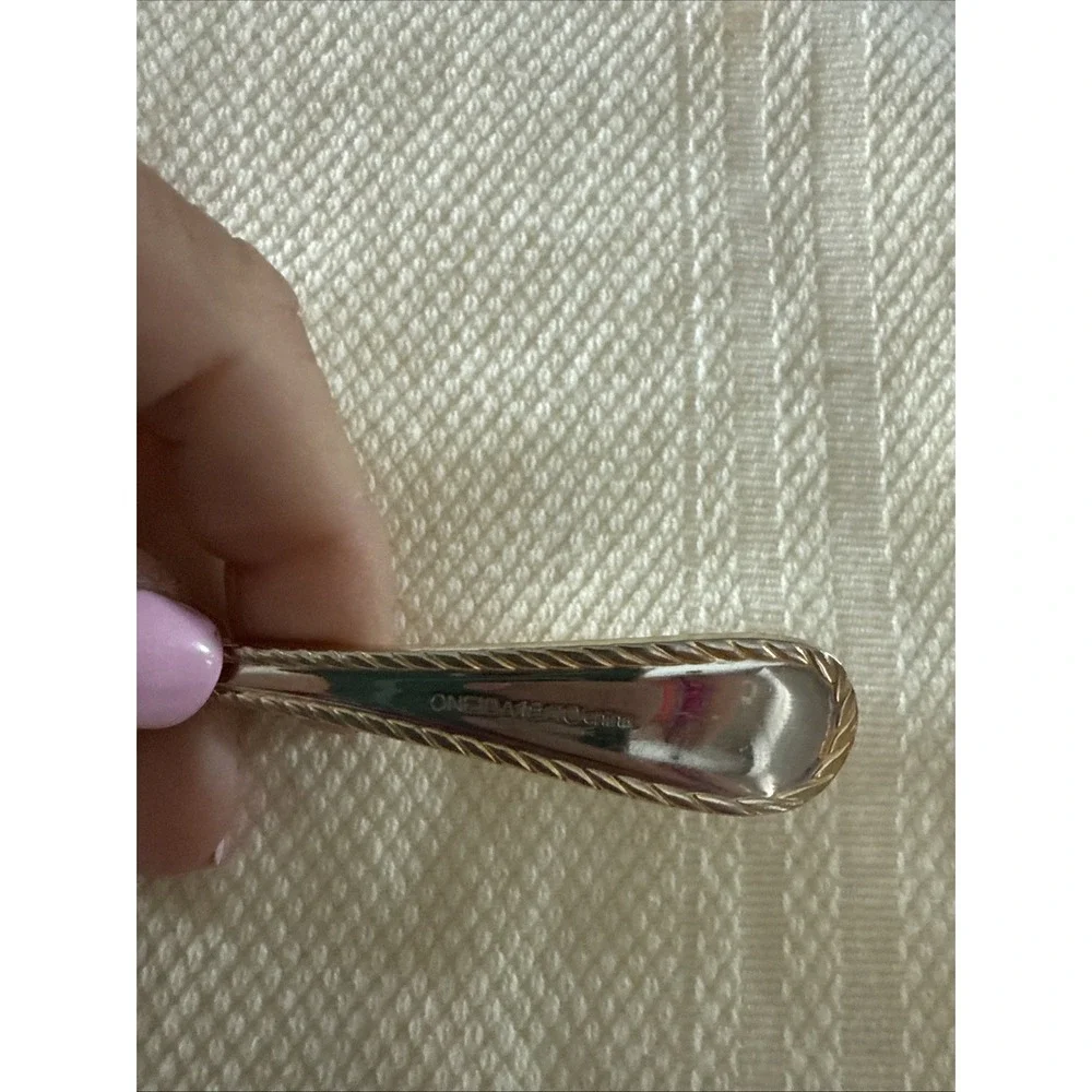 Oneida Stainless GOLDEN BELMONT 18/10‎ Tea Spoons 4593
